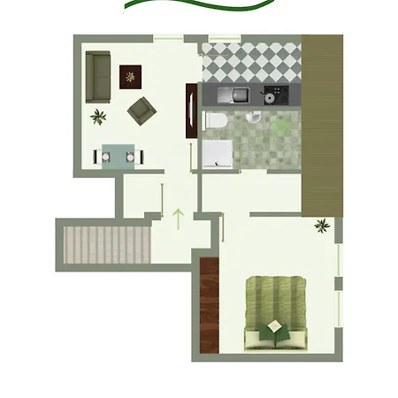 Huus Unner Lee 2 Apartmán