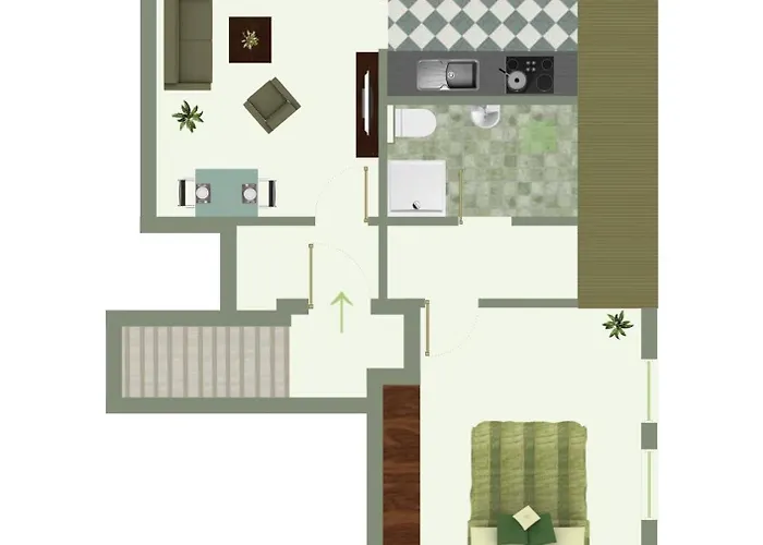 Huus Unner Lee 2 Апартаменты